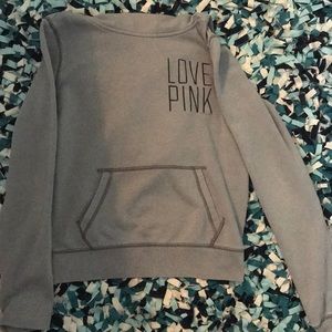 Grey Victoria Secret hoodie